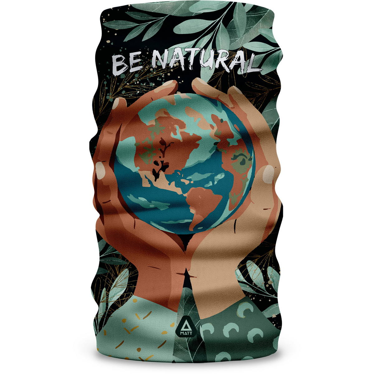MATT Sciarpa a tubo Coolmax Eco (Taglia ONE SIZE, Verde)