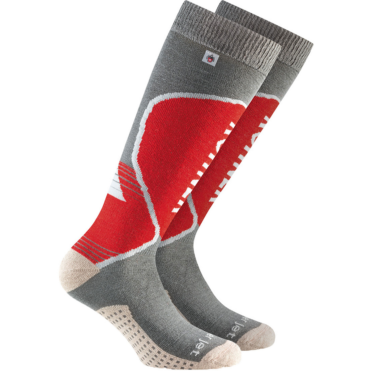 Rohner Chaussettes Sac Copper Jet (taille 36 , Gris)