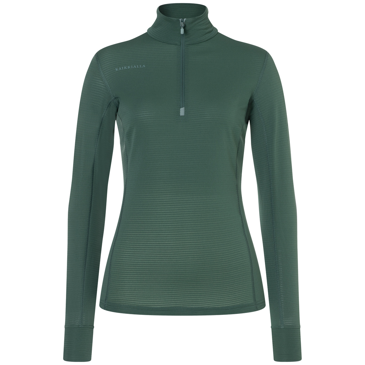 Image of Bergzeit Basics Donna Maglia a manica lunga con 1/2 zip Sara Kaikkialla