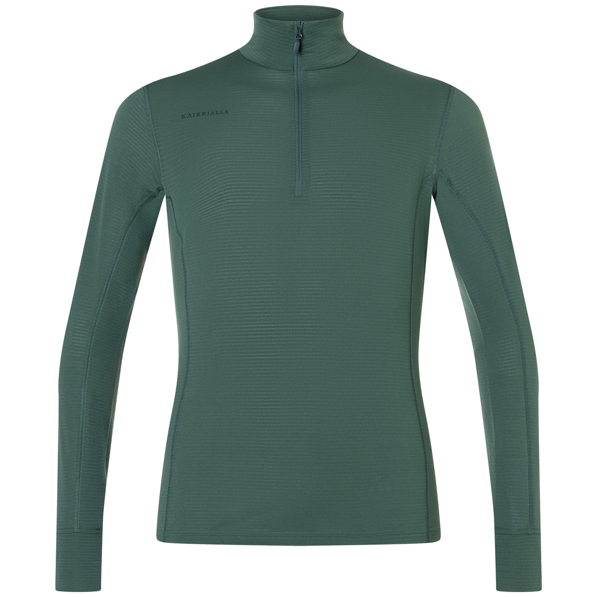 Bergzeit Basics Herren Kaikkialla Sara Half Zip Longsleeve (Größe L, gruen)