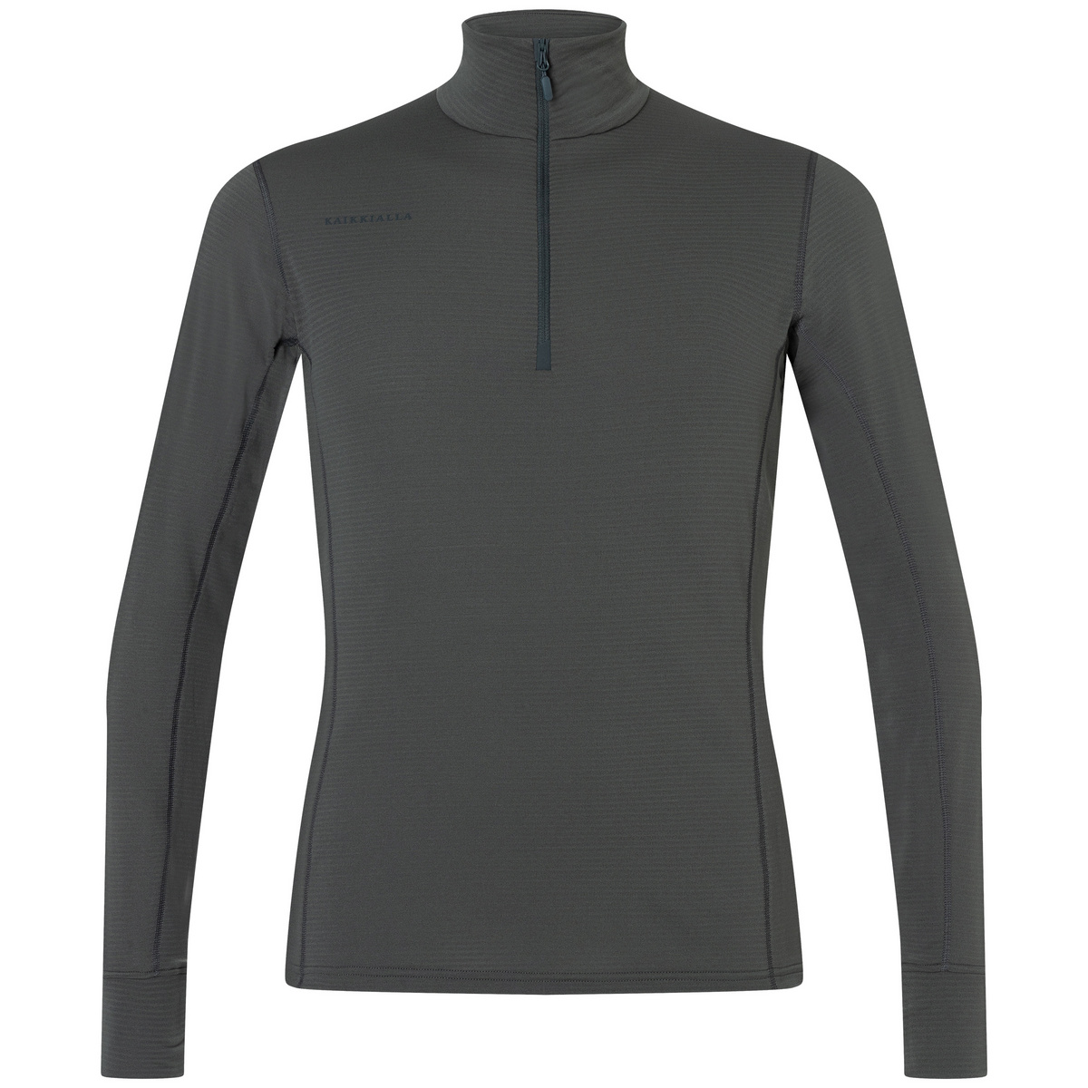 Image of Bergzeit Basics Uomo Maglia a manica lunga con 1/2 zip Sara Kaikkialla