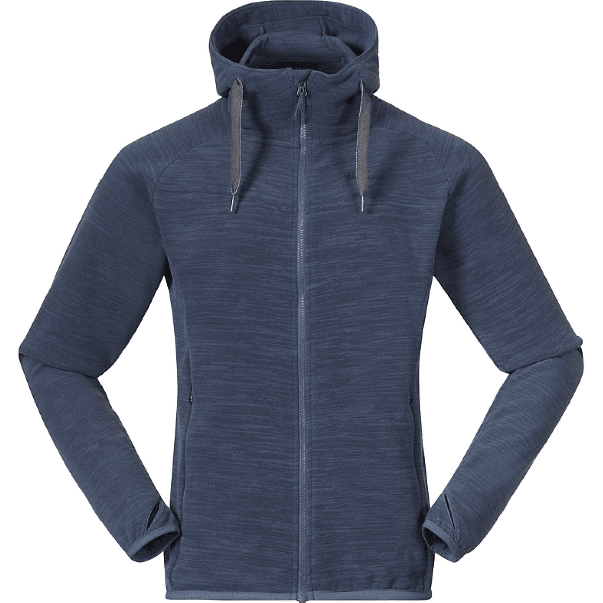 Bergans Herren Hareid Fleece Jacke (Größe M, blau)