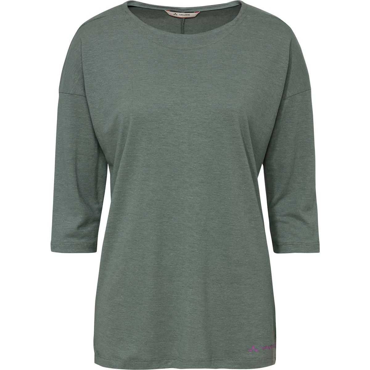 Vaude Damen Neyland 3/4 T-Shirt (Größe XL, gruen)