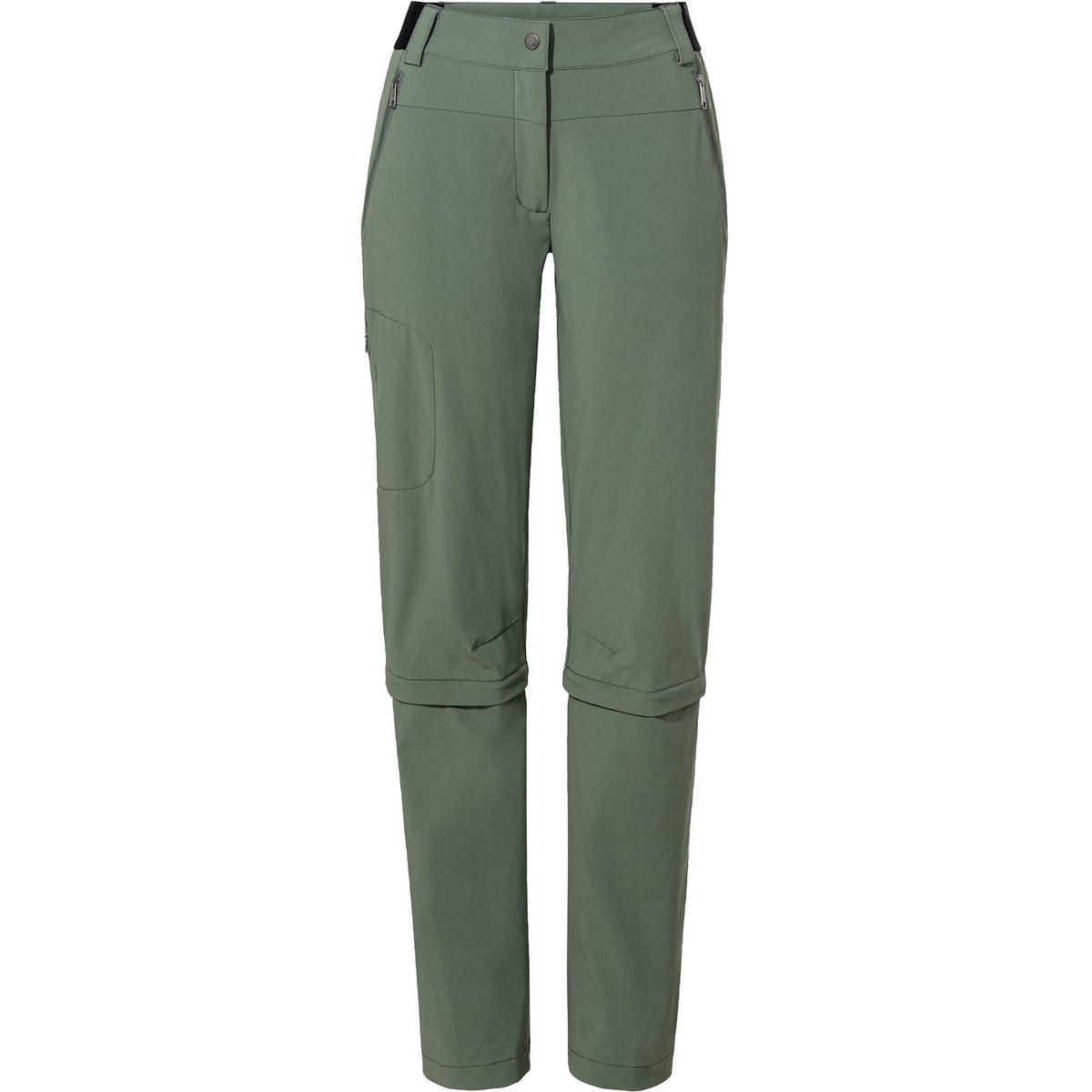 Image of Vaude Donna Pantaloni Farley Stretch Capri T-Zip III