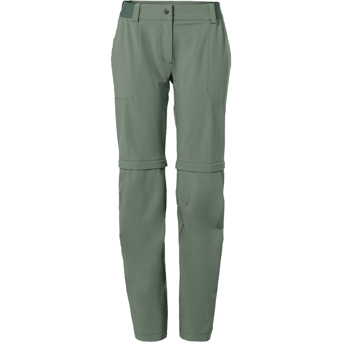 Vaude Damen Farley Stretch Zo II Hose (Größe XS, gruen)