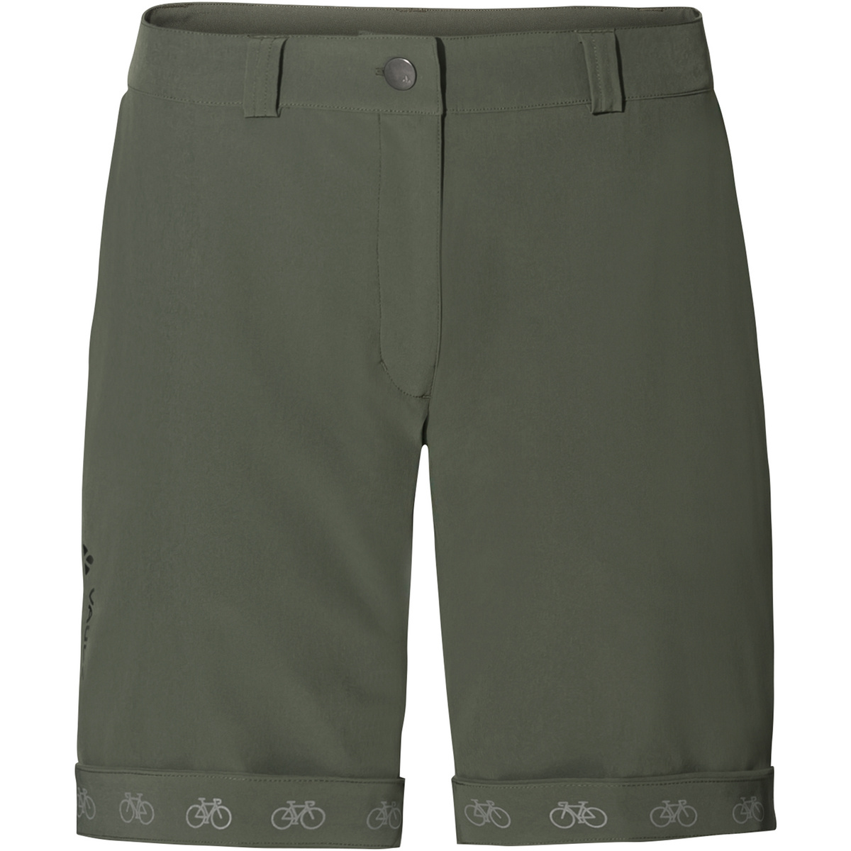 Vaude Femme Cuissard court Cyclist (taille XS, Olive)