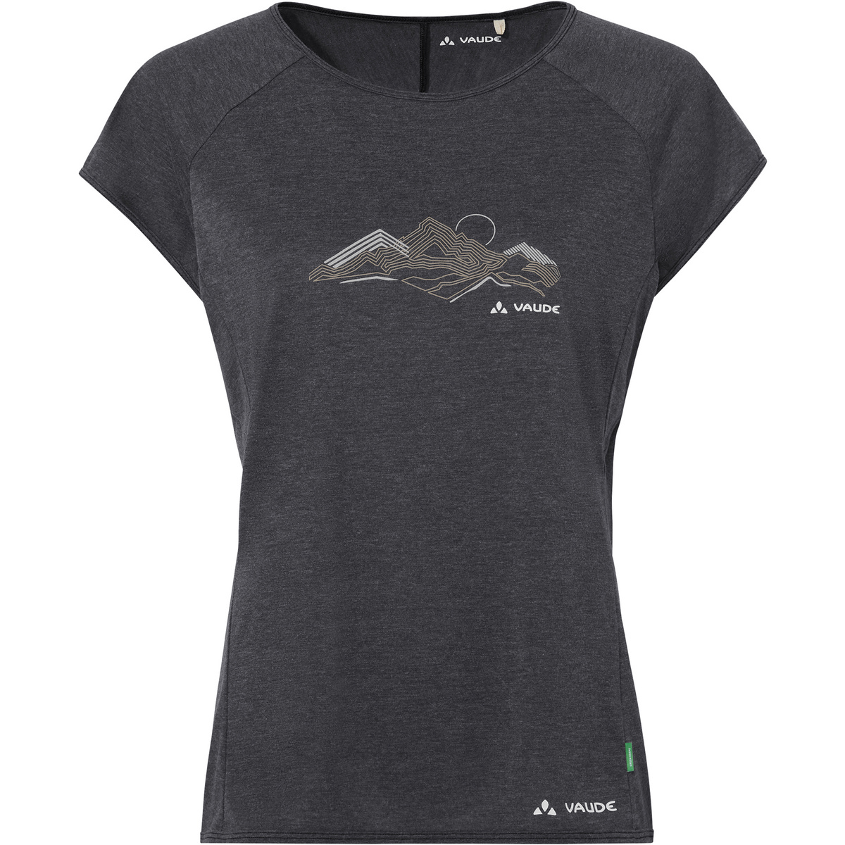 Vaude Damen Tekoa II T-Shirt (Größe XXS, schwarz)