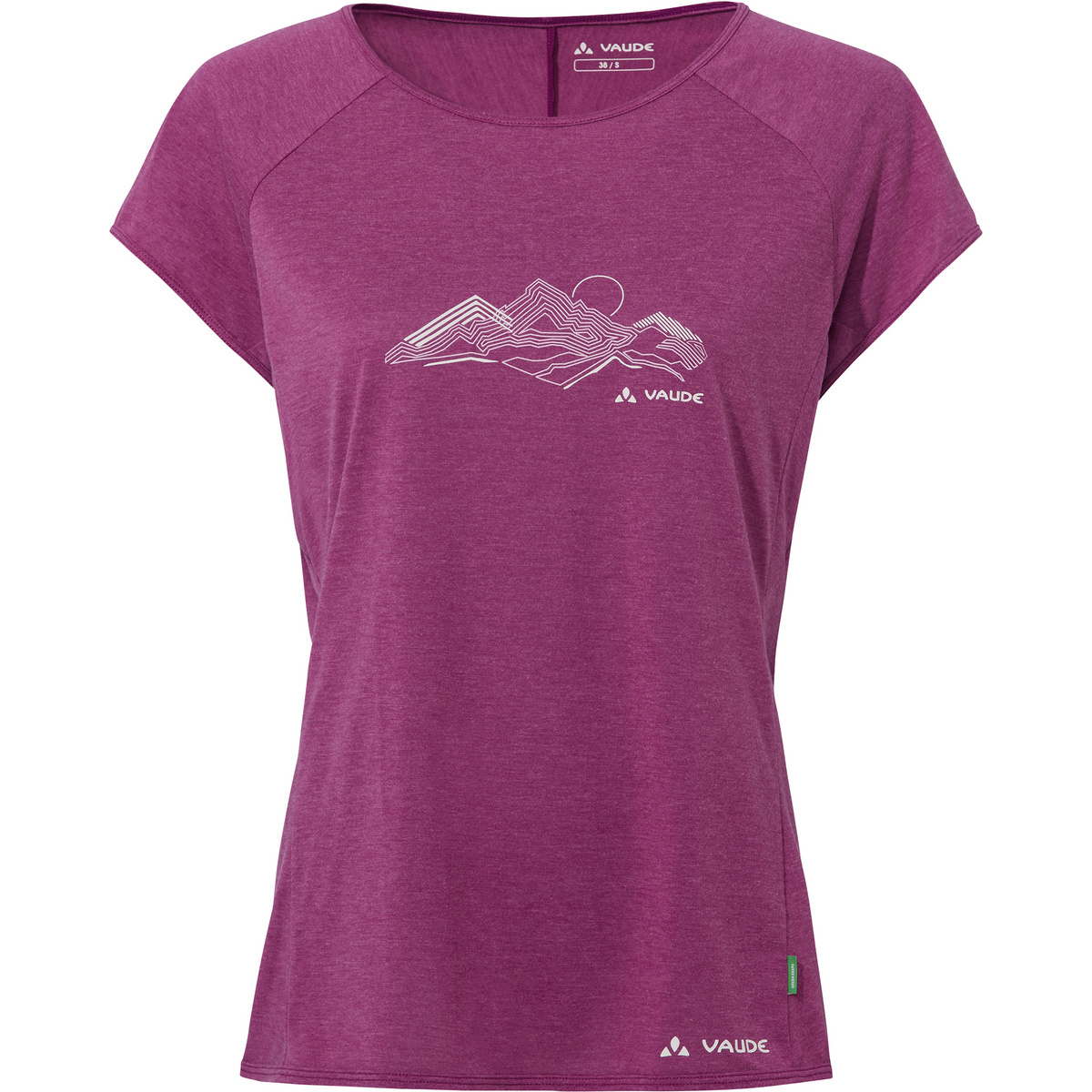 Vaude Damen Tekoa II T-Shirt (Größe S, lila)
