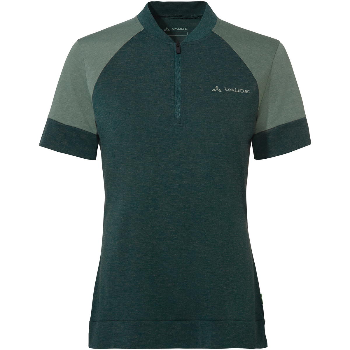 Vaude Damen Altissimo Q-Zip Trikot (Größe XL, gruen)