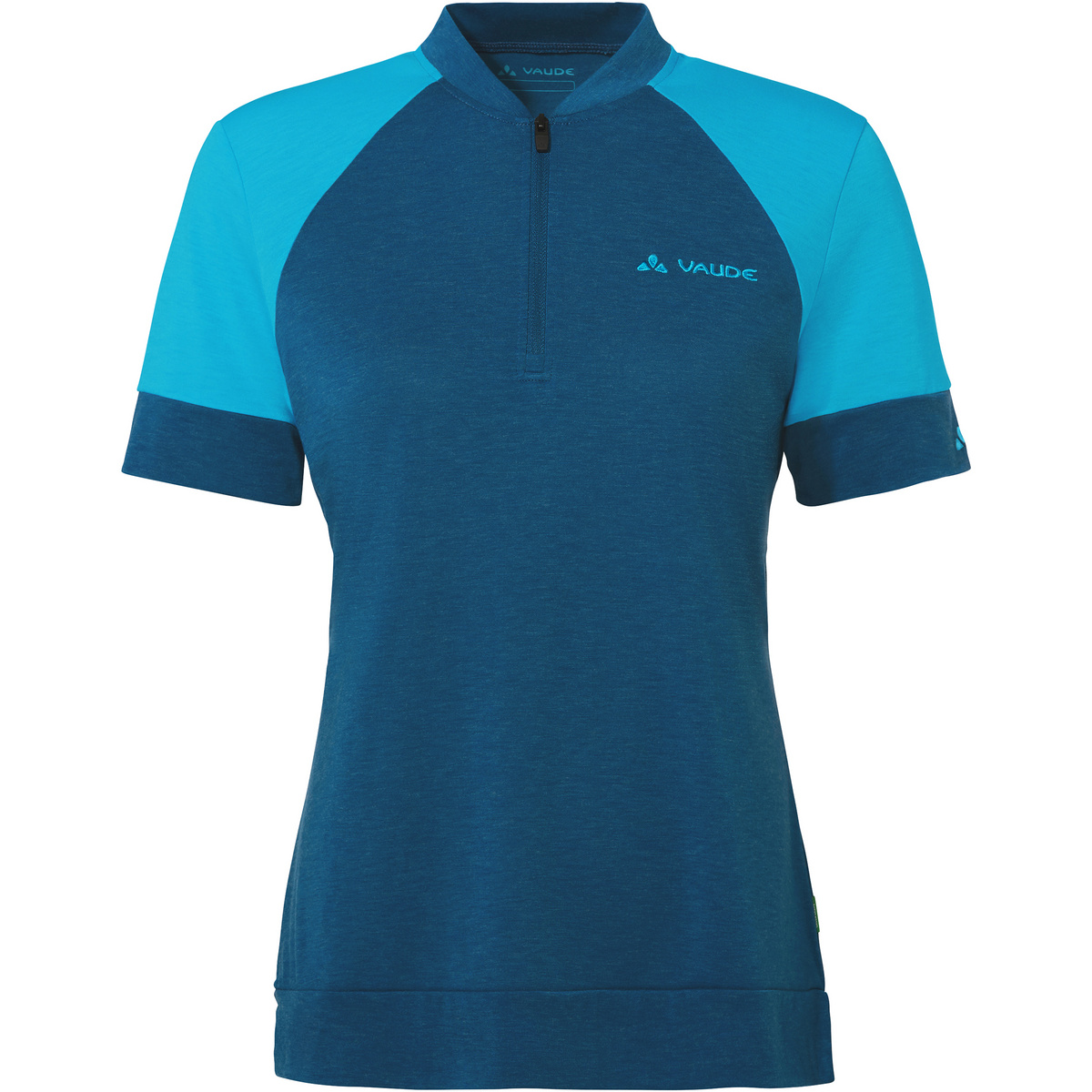 Vaude Damen Altissimo Q-Zip Trikot (Größe L, blau)