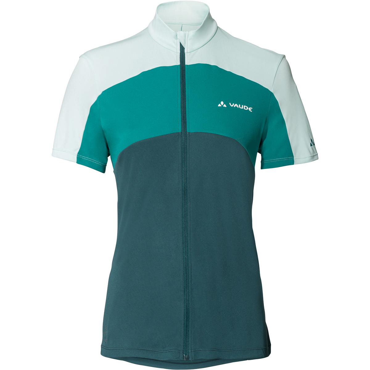 Vaude Donna Maglia da bici Matera FZ (Taglia S, Verde)