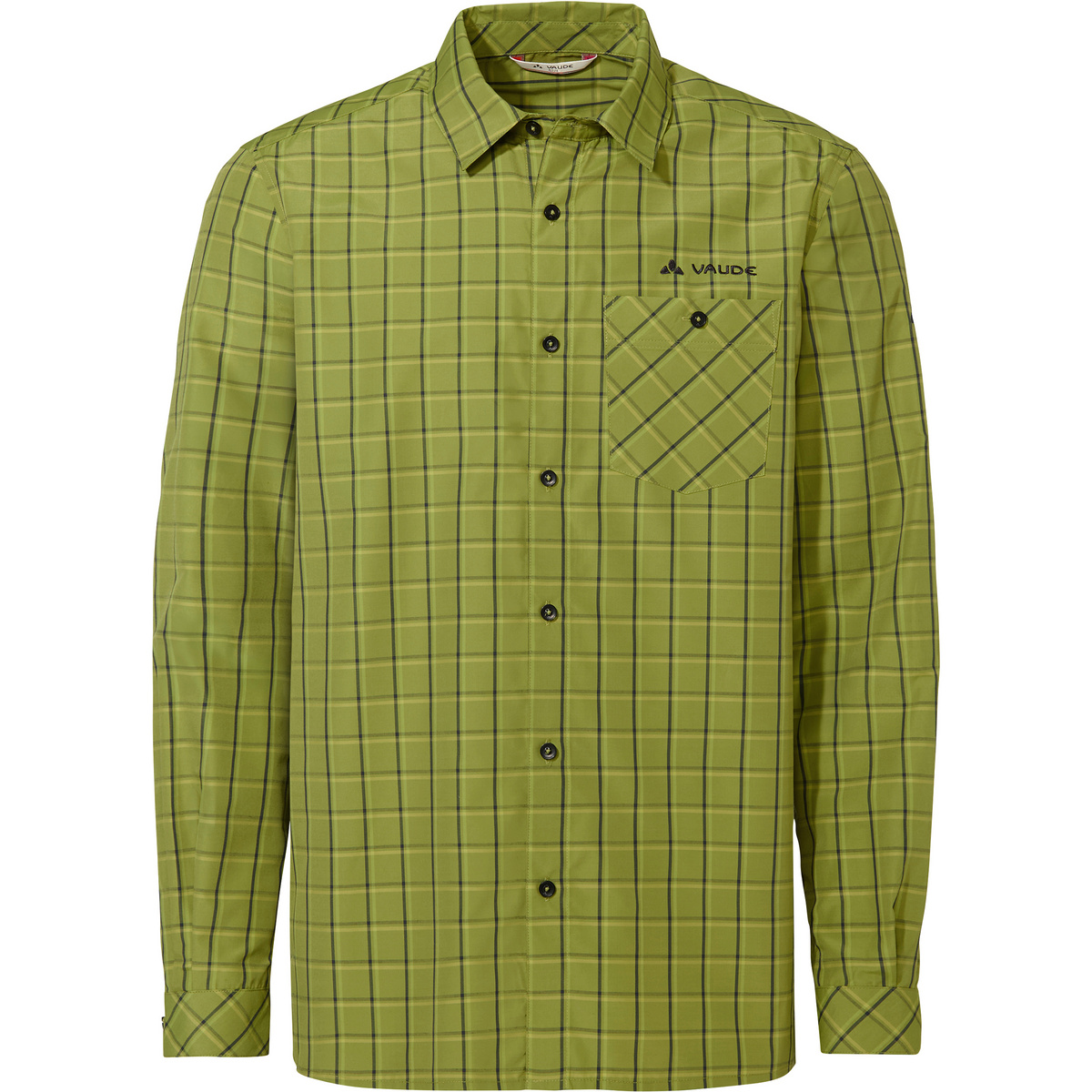 Vaude Uomo Maglia Albsteig III (Taglia M, Verde)