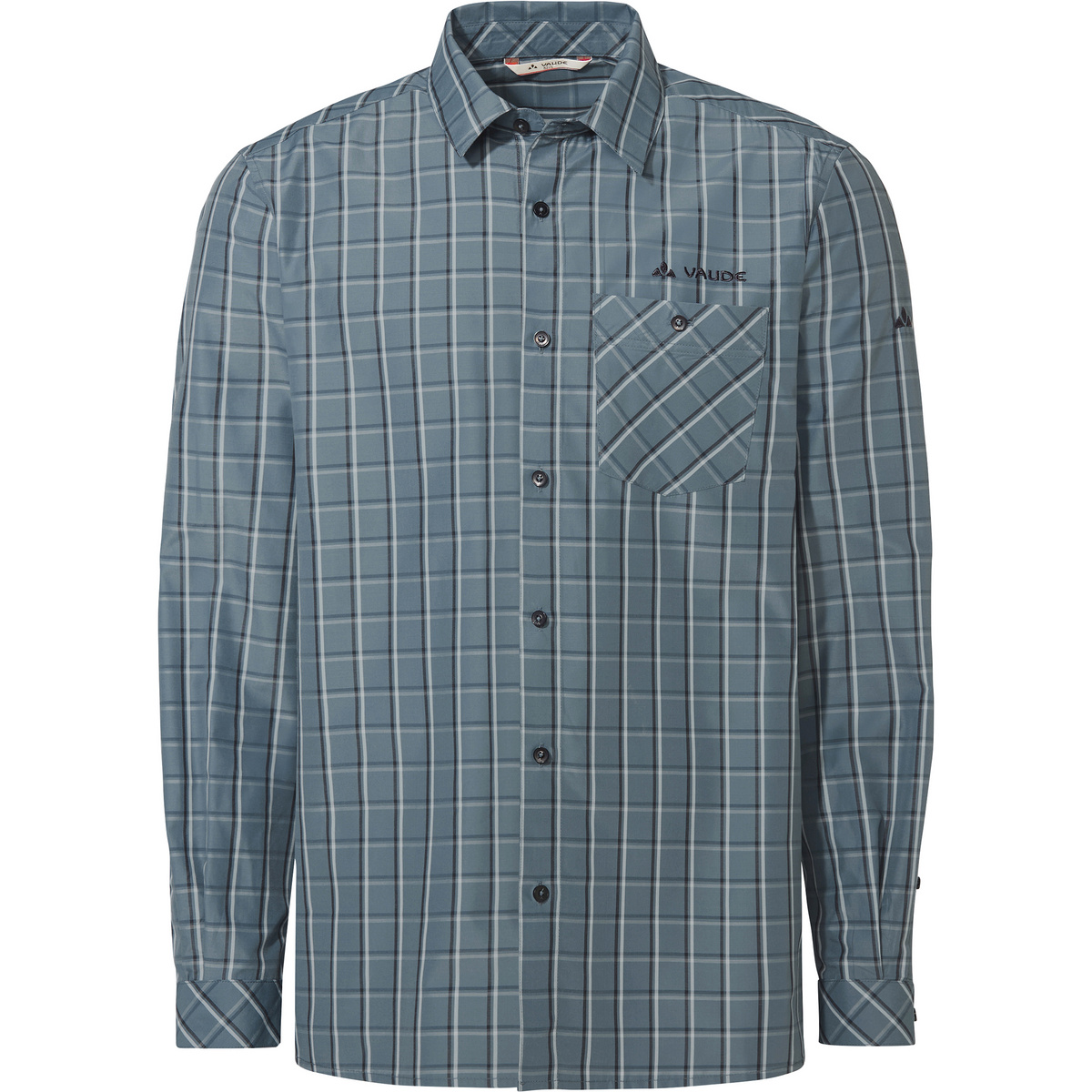 Vaude Uomo Maglia Albsteig III (Taglia XL, Grigio)