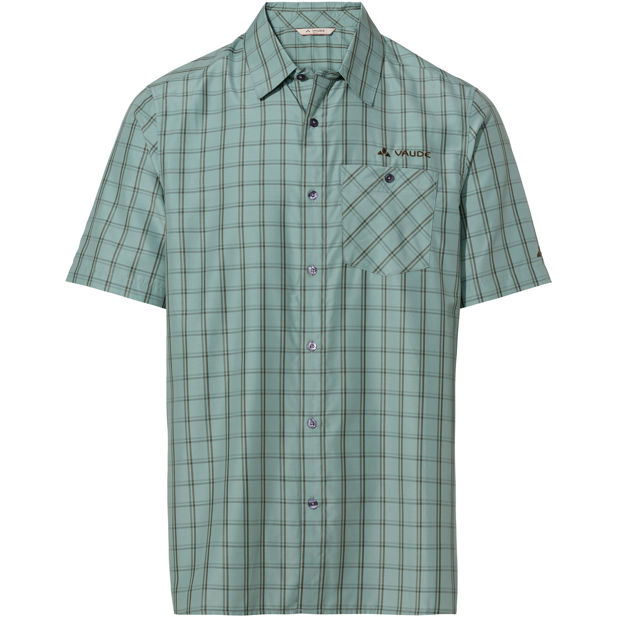 Vaude Homme Chemise Albsteig III (taille L, Vert)