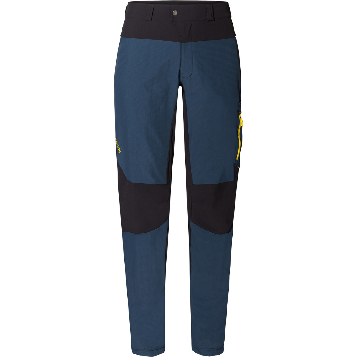 Vaude Uomo Pantaloni Qimsa MTB (Taglia M, Blu)