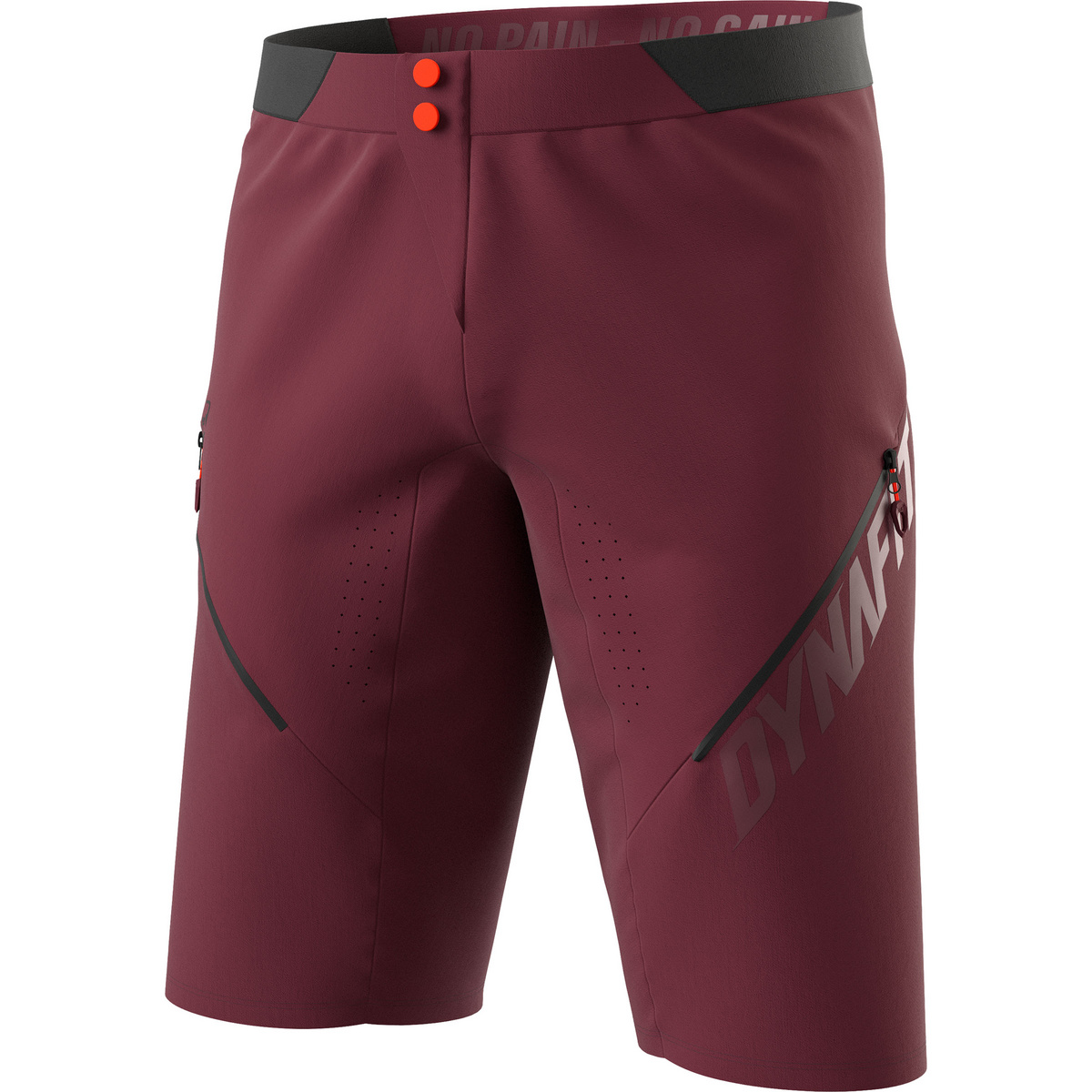 Dynafit Uomo Pantaloni Ride Light DST MTB (Taglia XXL, Rosso)