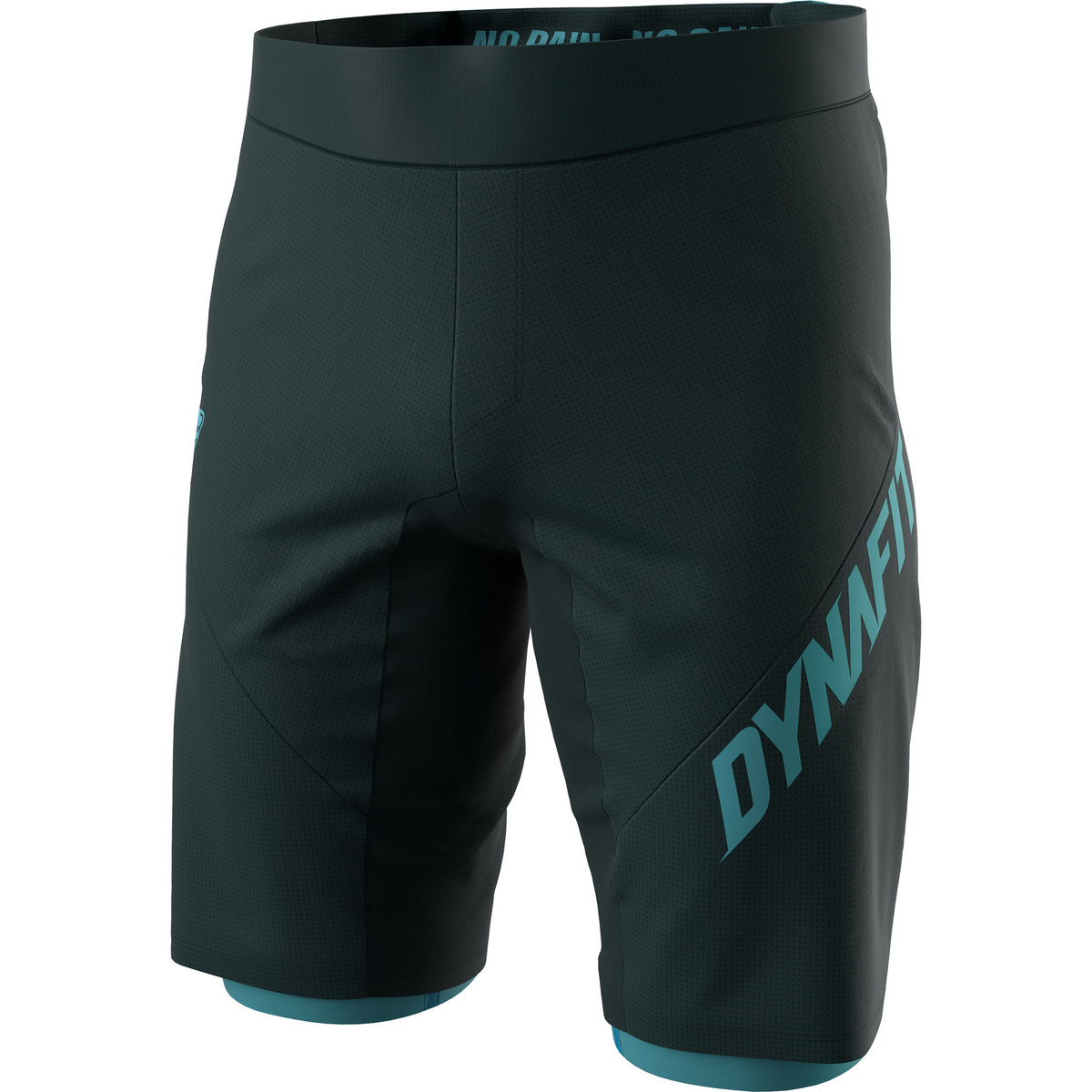 Dynafit Herren Ride Light 2in1 MTB Hose kurz (Größe L, blau)