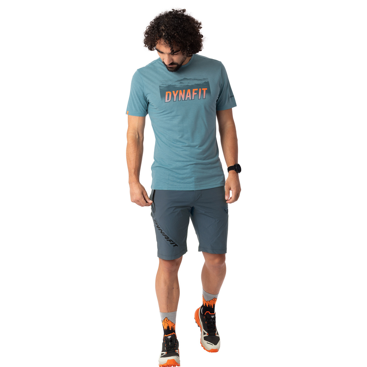Dynafit Herren Transalper 2 Light DST Shorts (Größe XXL, grau)