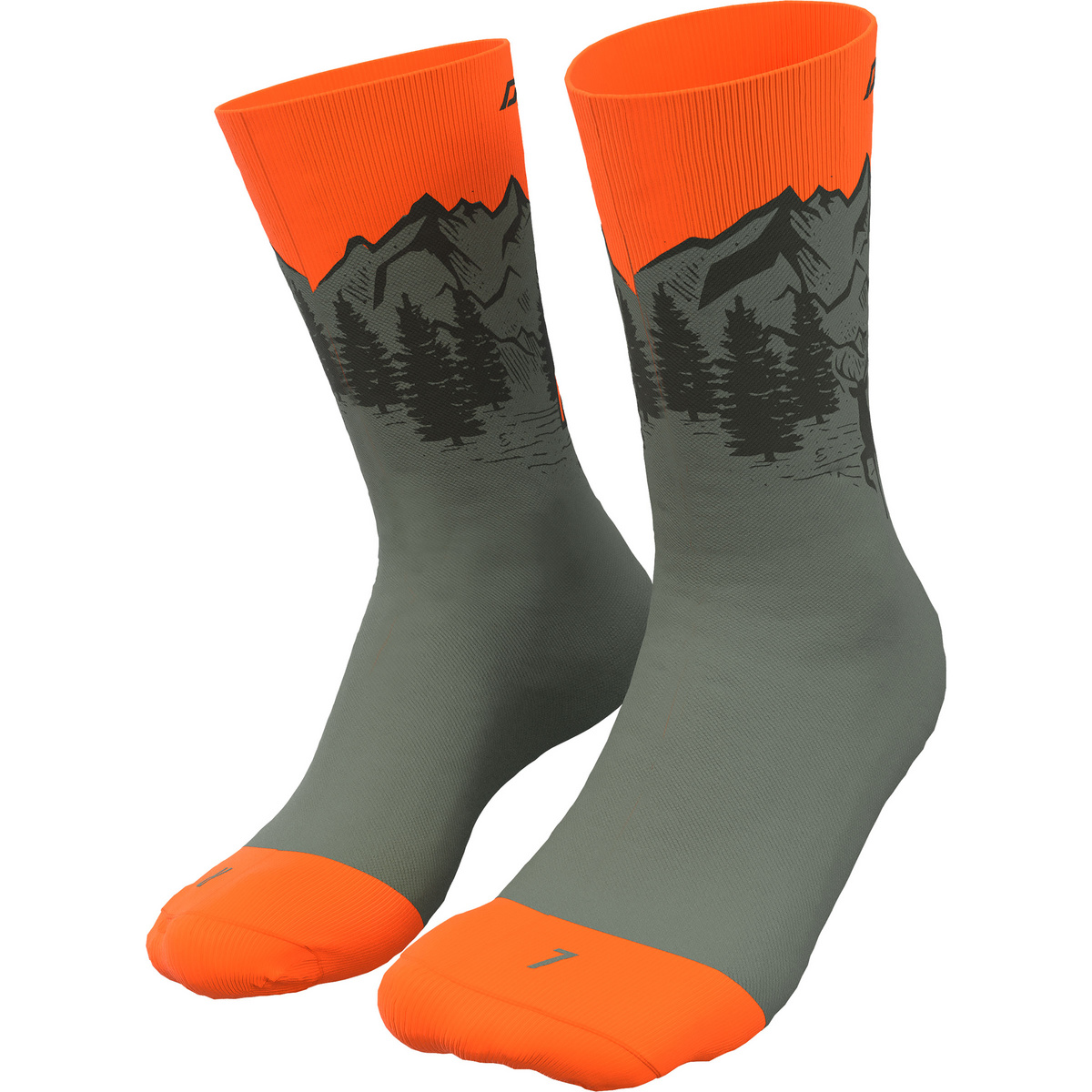 Dynafit Calze Stay Fast (Taglia 39 , Verde oliva)