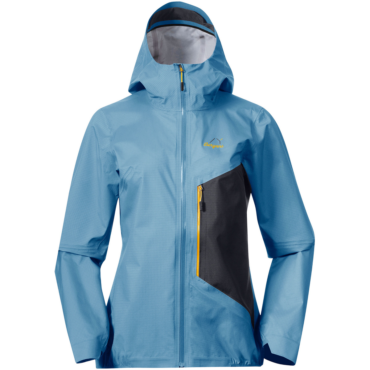 Bergans Damen Y LightLine Air 3L Shell Jacke (Größe L, blau)