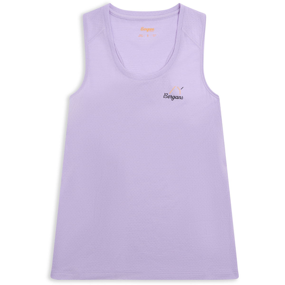 Bergans Damen Y LightLine Merino Top (Größe XL, lila)