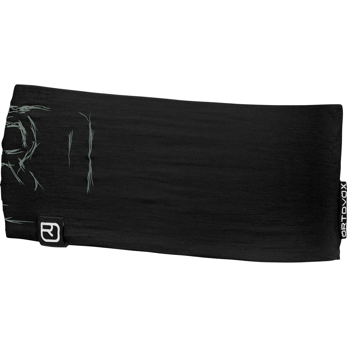 Ortovox 120 Tec Logo Stirnband (Größe ONE SIZE, schwarz)
