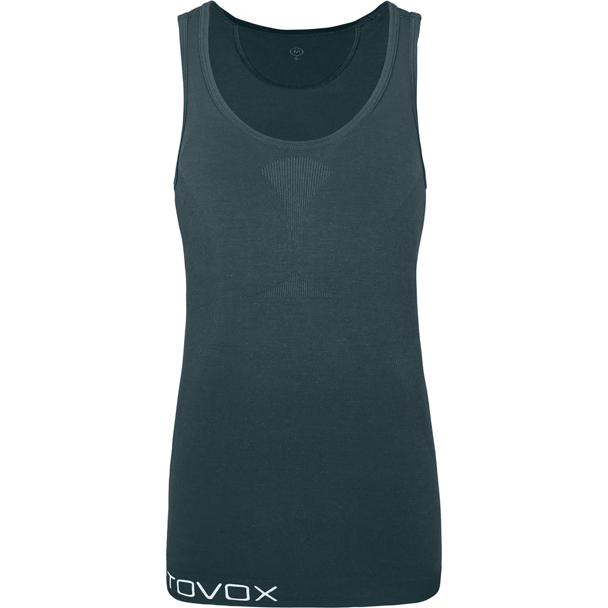Ortovox Donna Canotta 120 Comp Light (Taglia S, Grigio)