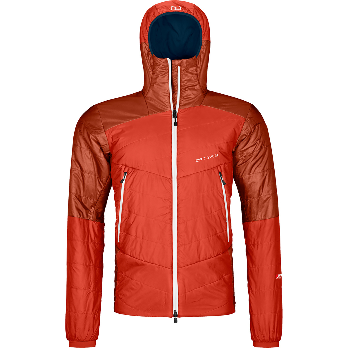 Ortovox Herren Westalpen Swisswool Jacke (Größe S, rot)