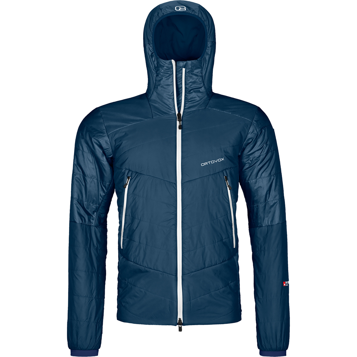 Ortovox Herren Westalpen Swisswool Jacke (Größe XL, blau)