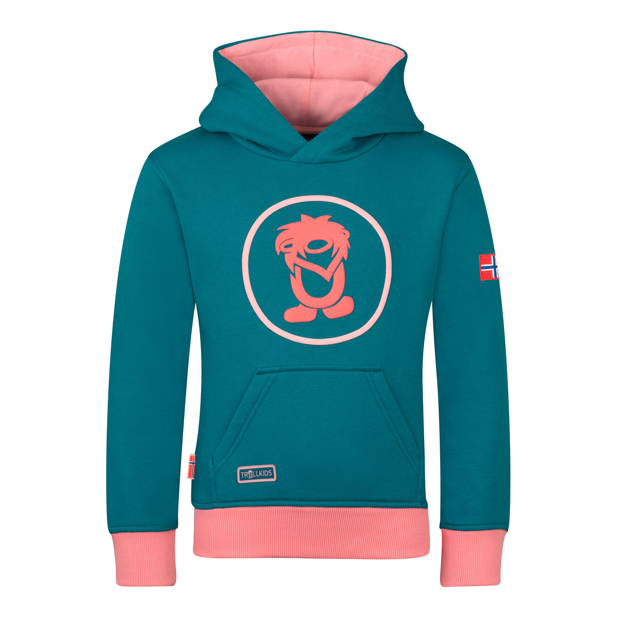 Trollkids Bambino Felpa Troll (Taglia 110, Blu)