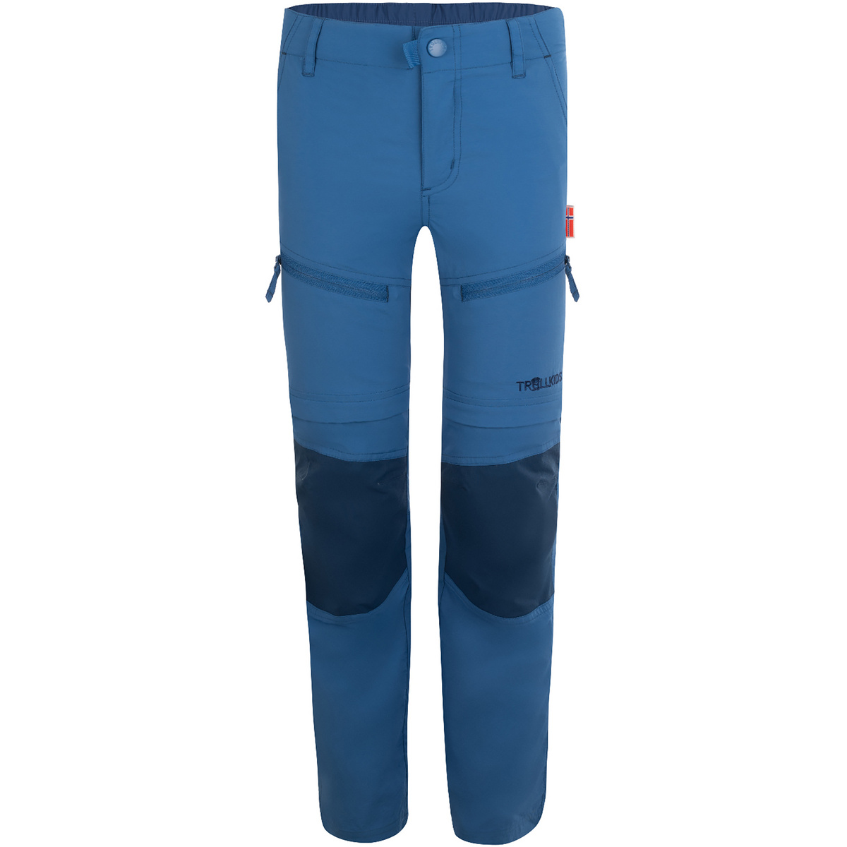 Trollkids Bambino Pantaloni Nordfjord (Taglia 110, Blu)