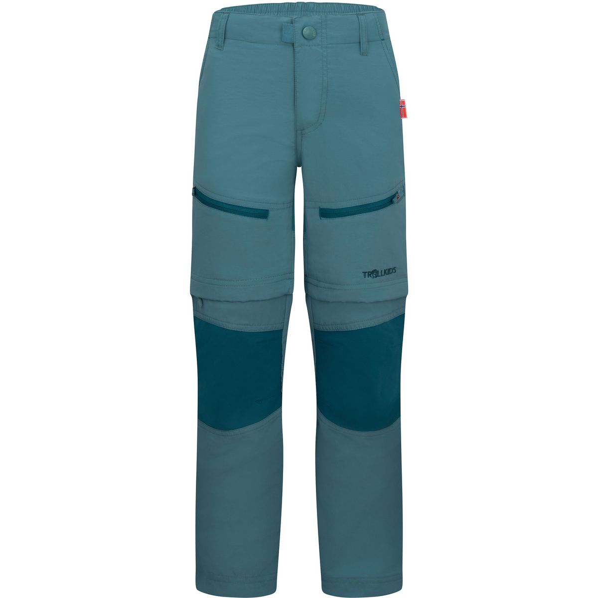 Trollkids Bambino Pantaloni Nordfjord (Taglia 110, Turchese)
