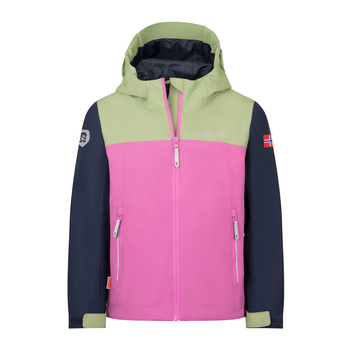 Trollkids Kinder Telemark Jacke (Größe 98, rosa)