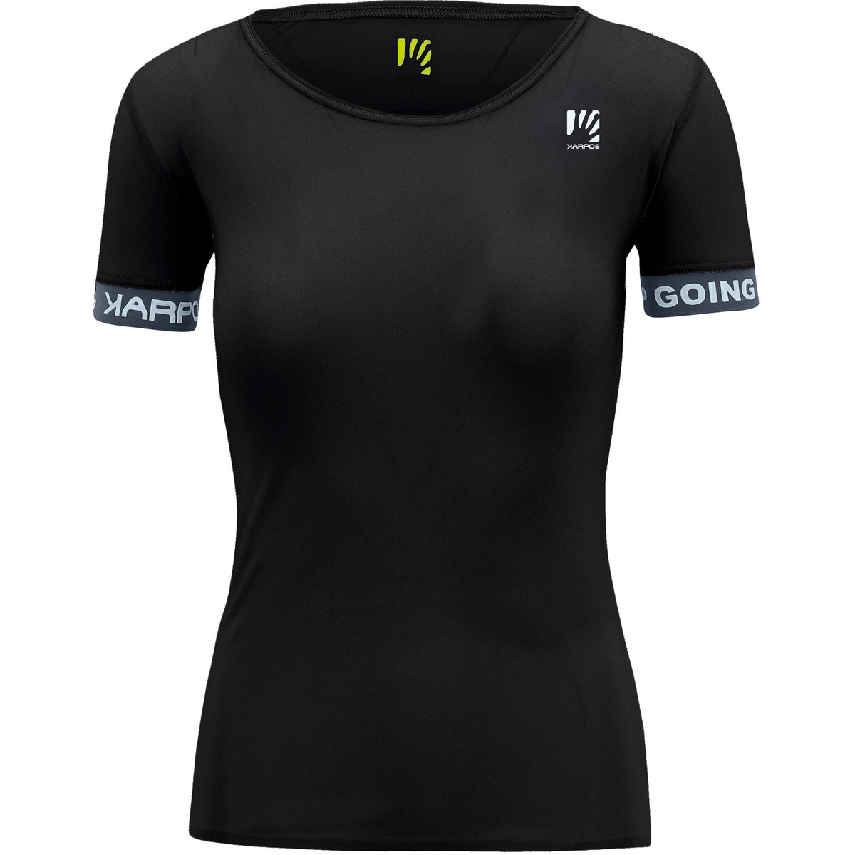 Karpos Donna Maglietta Easyfrizz (Taglia L, Nero)