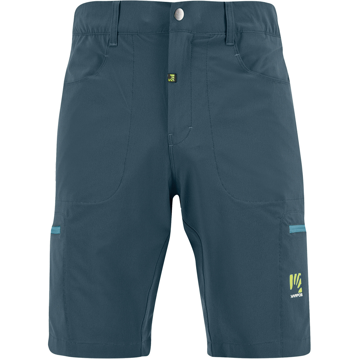 Karpos Uomo Pantaloncini Fantasia Bermuda (Taglia M, Blu)