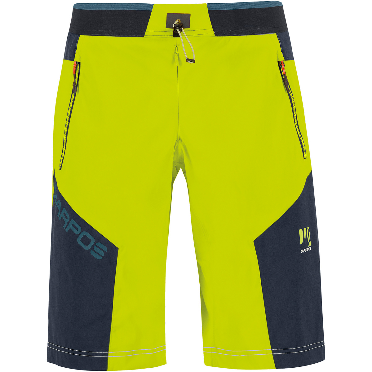 Karpos Herren Rock Evo Bermuda Shorts (Größe S, gelb)