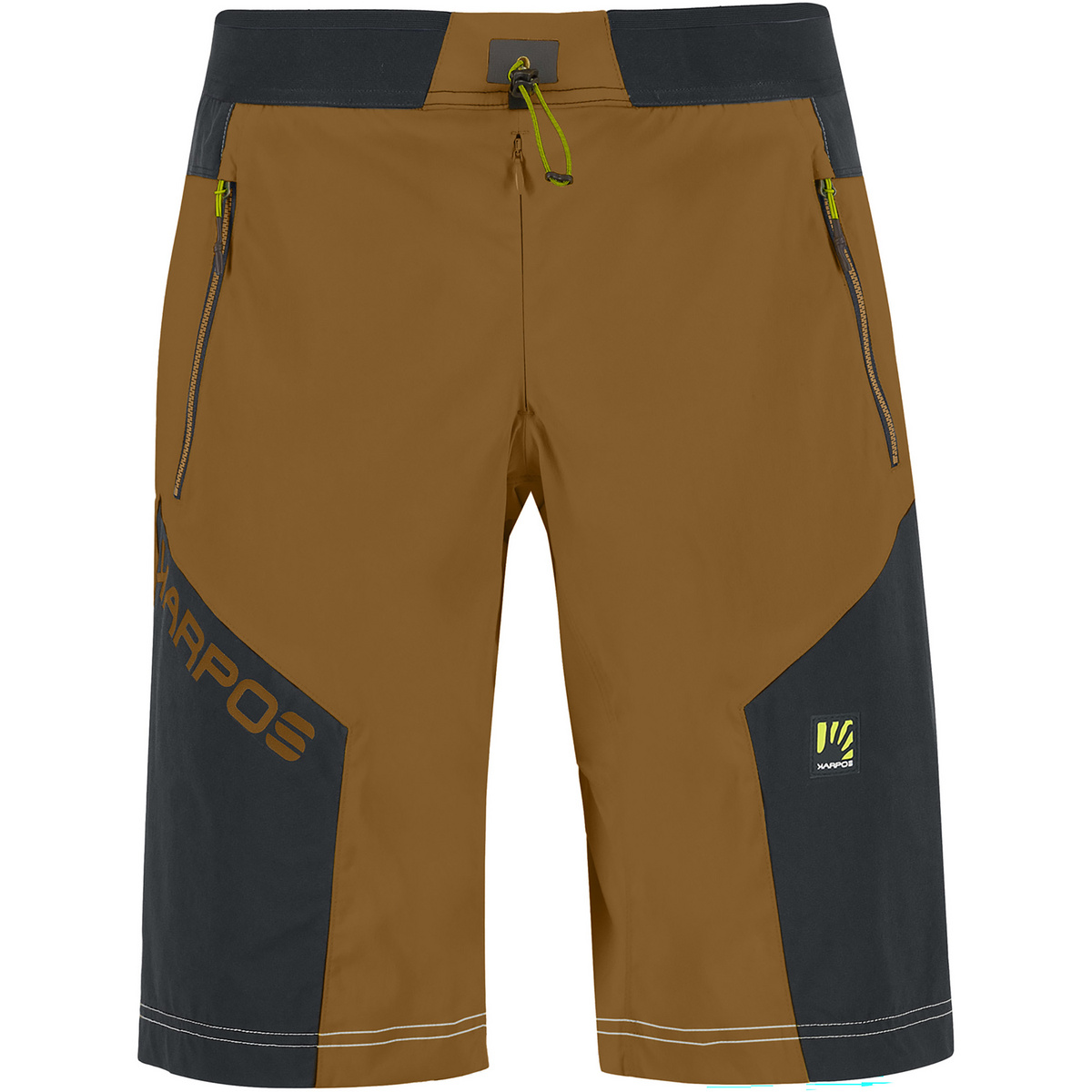 Karpos Herren Rock Evo Bermuda Shorts (Größe S, braun)