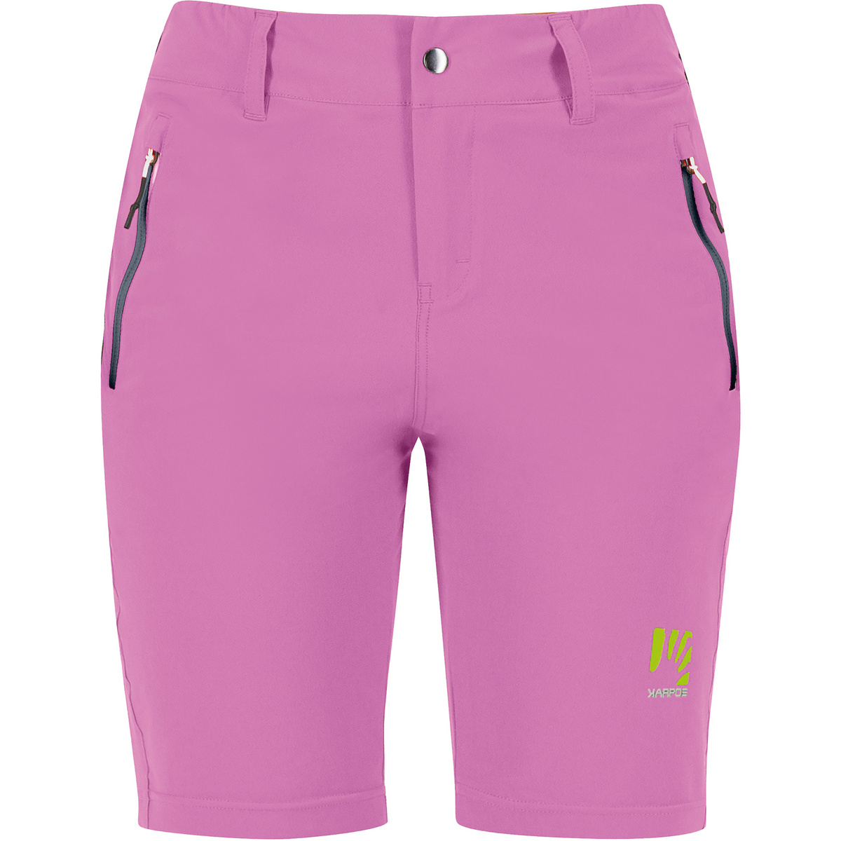 Karpos Donna Pantaloncini Fantasia Bermuda (Taglia L, rosa)