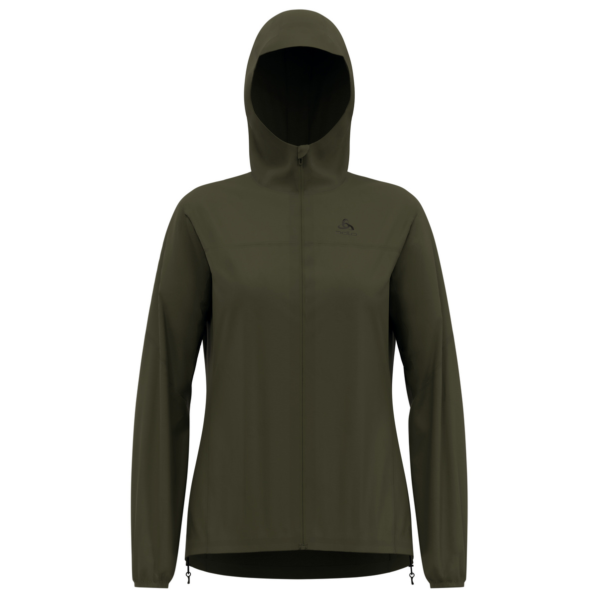 Odlo Damen X-Alp Waterproof Jacke (Größe M, oliv)