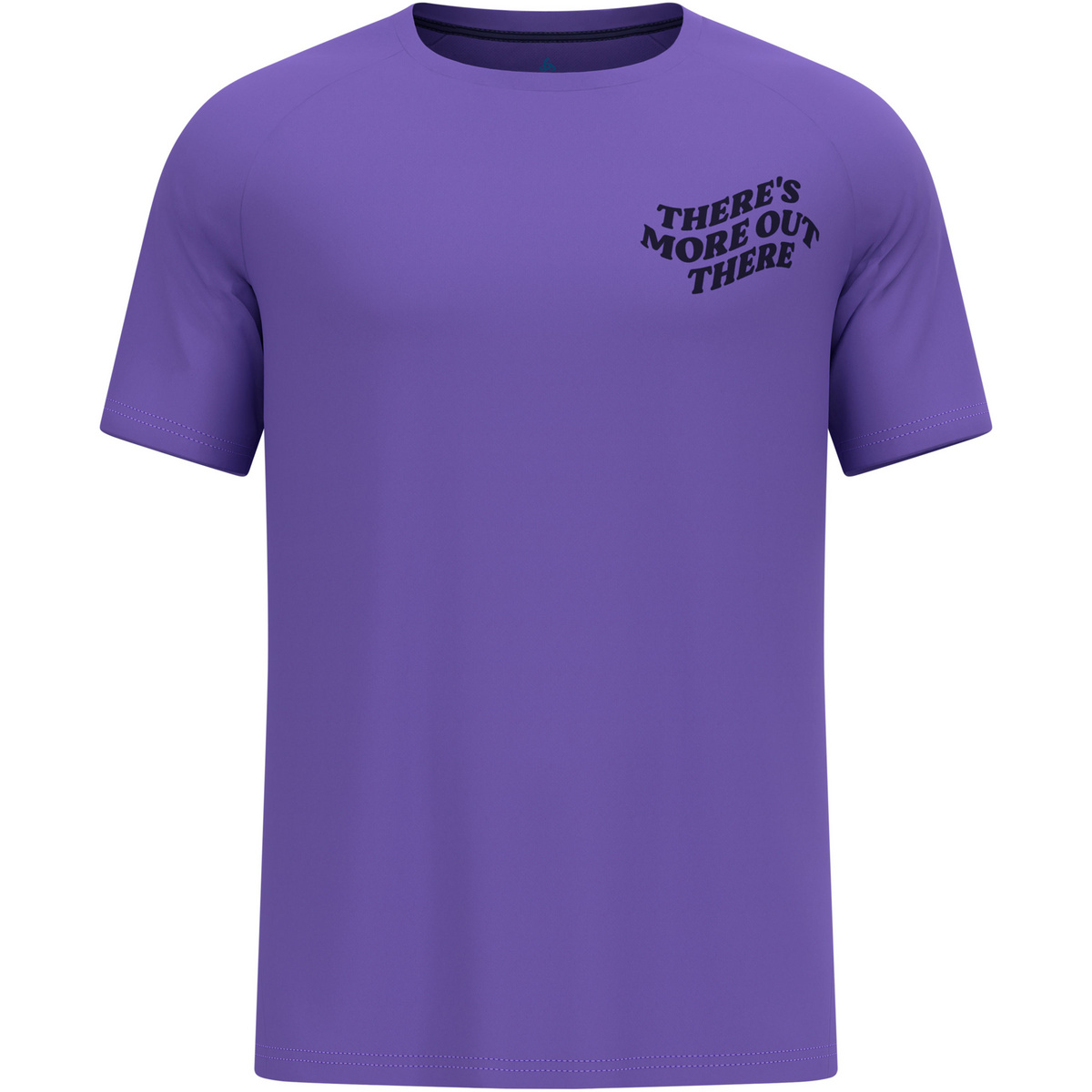 Odlo Herren Essential Print Graphic T-Shirt (Größe XXL, lila)