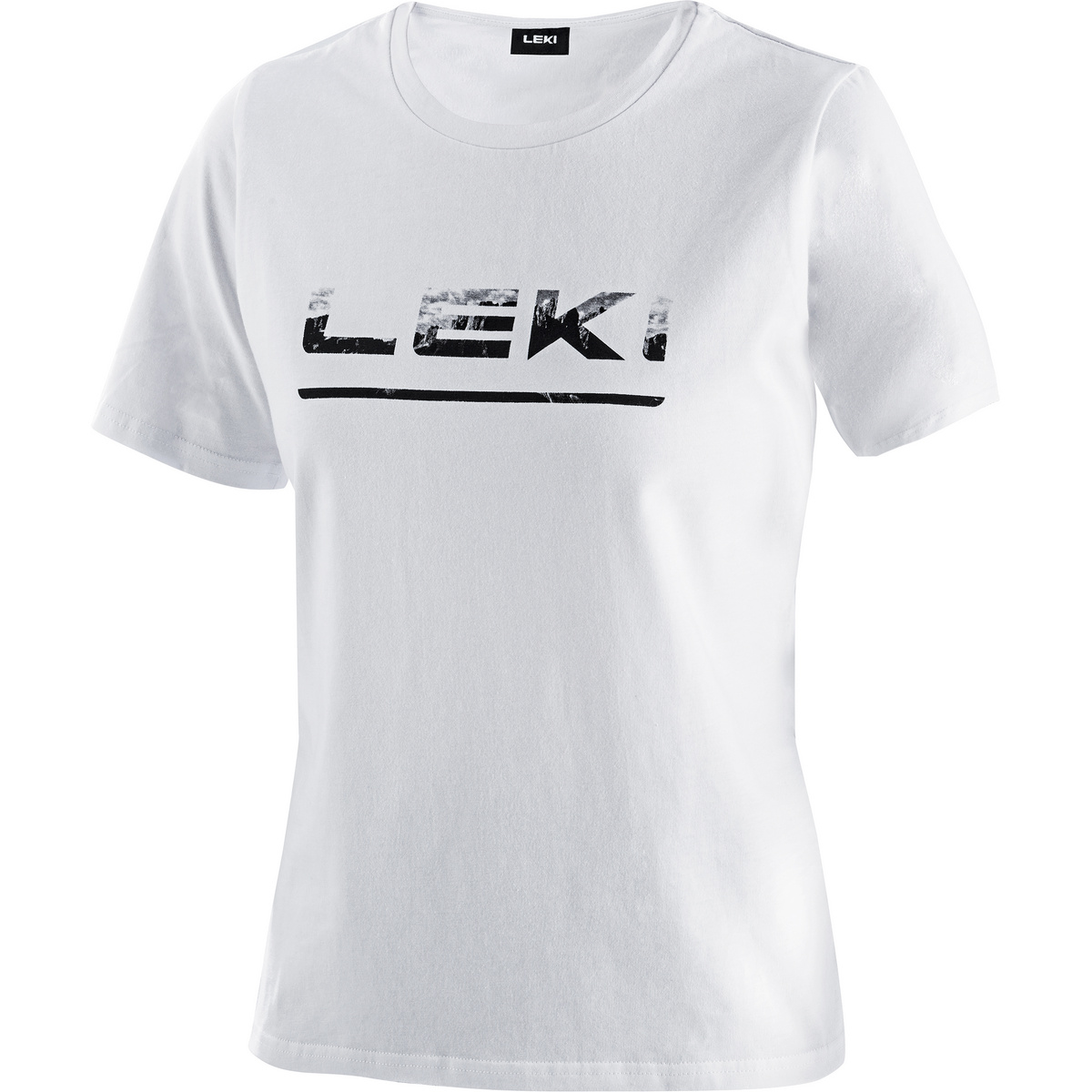 Leki Damen Logo T-Shirt (Größe XL, weiss)