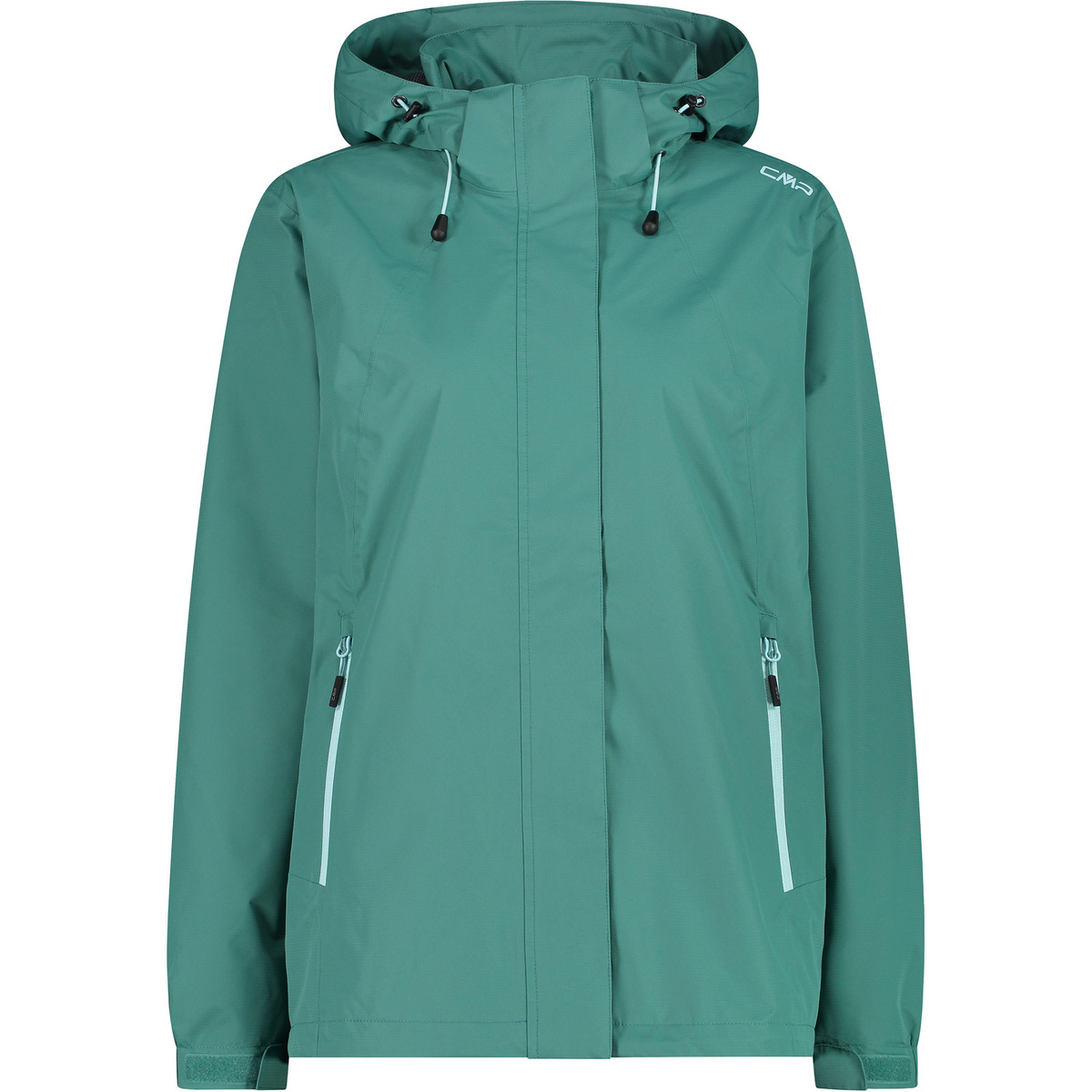 CMP Damen Zip Hoodie Jacke (Größe XS, tuerkis)