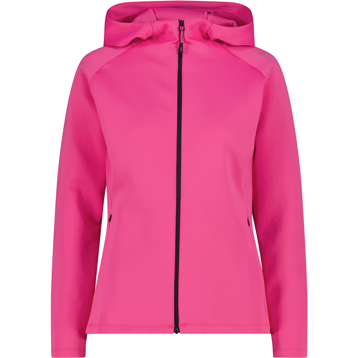 CMP Femme Veste Hoodie (taille XXL, Rose vif)