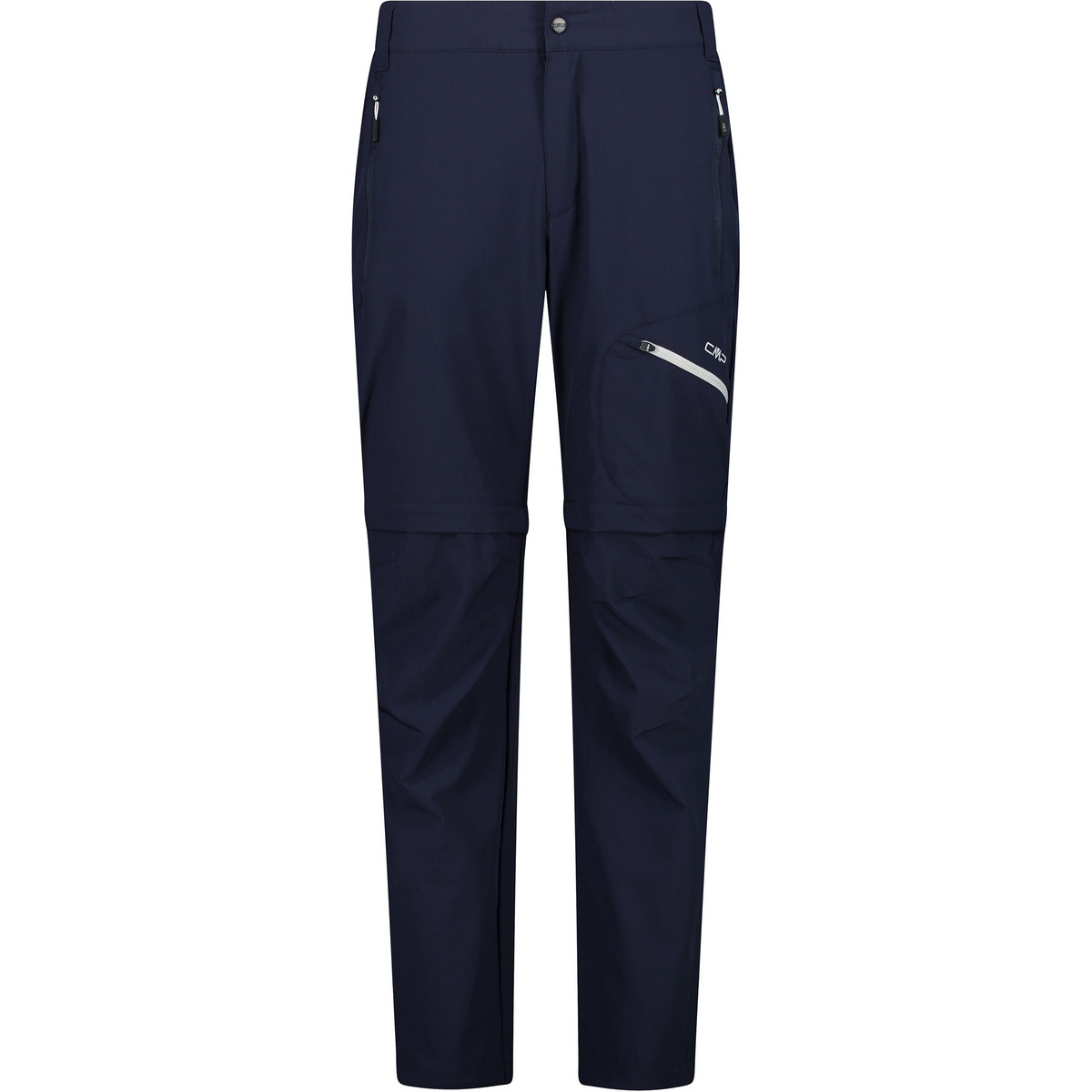 CMP Homme Pantalon Zip Off (taille XXL, Bleu)