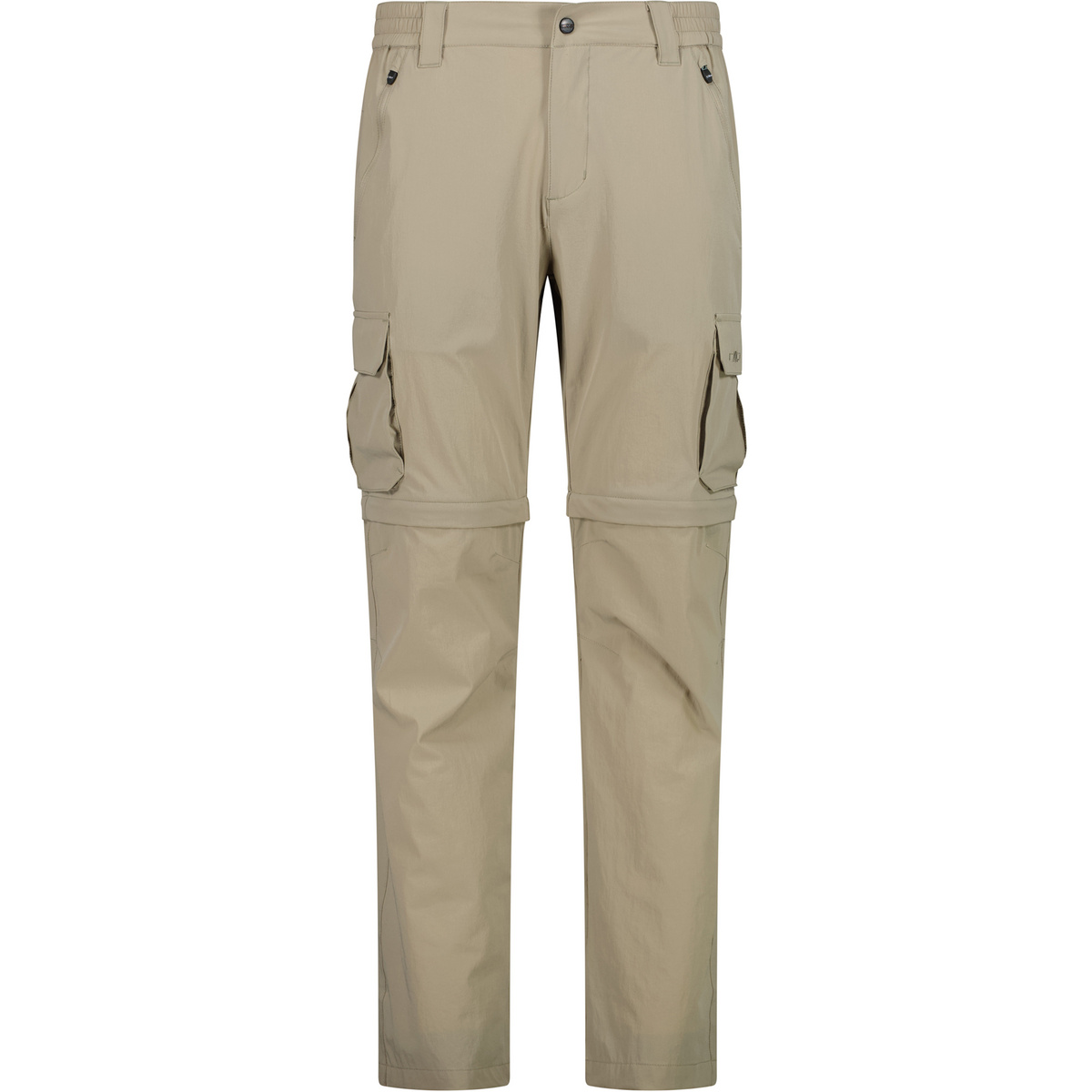CMP Herren Zip Off Hose (Größe S, beige)