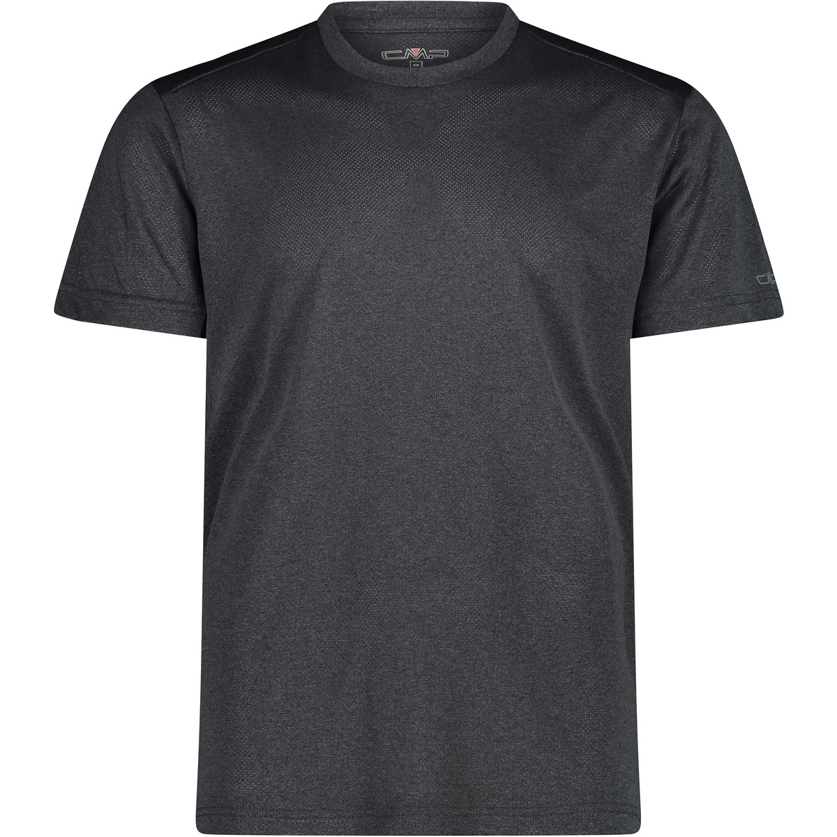 CMP Herren Melange T-Shirt (Größe M, grau)