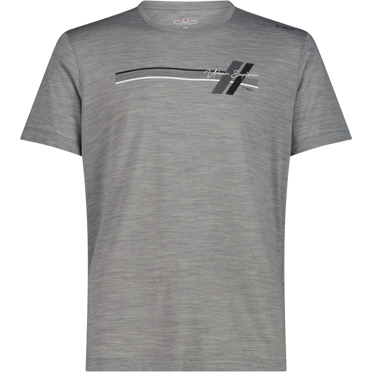 CMP Herren T-Shirt (Größe L, grau)