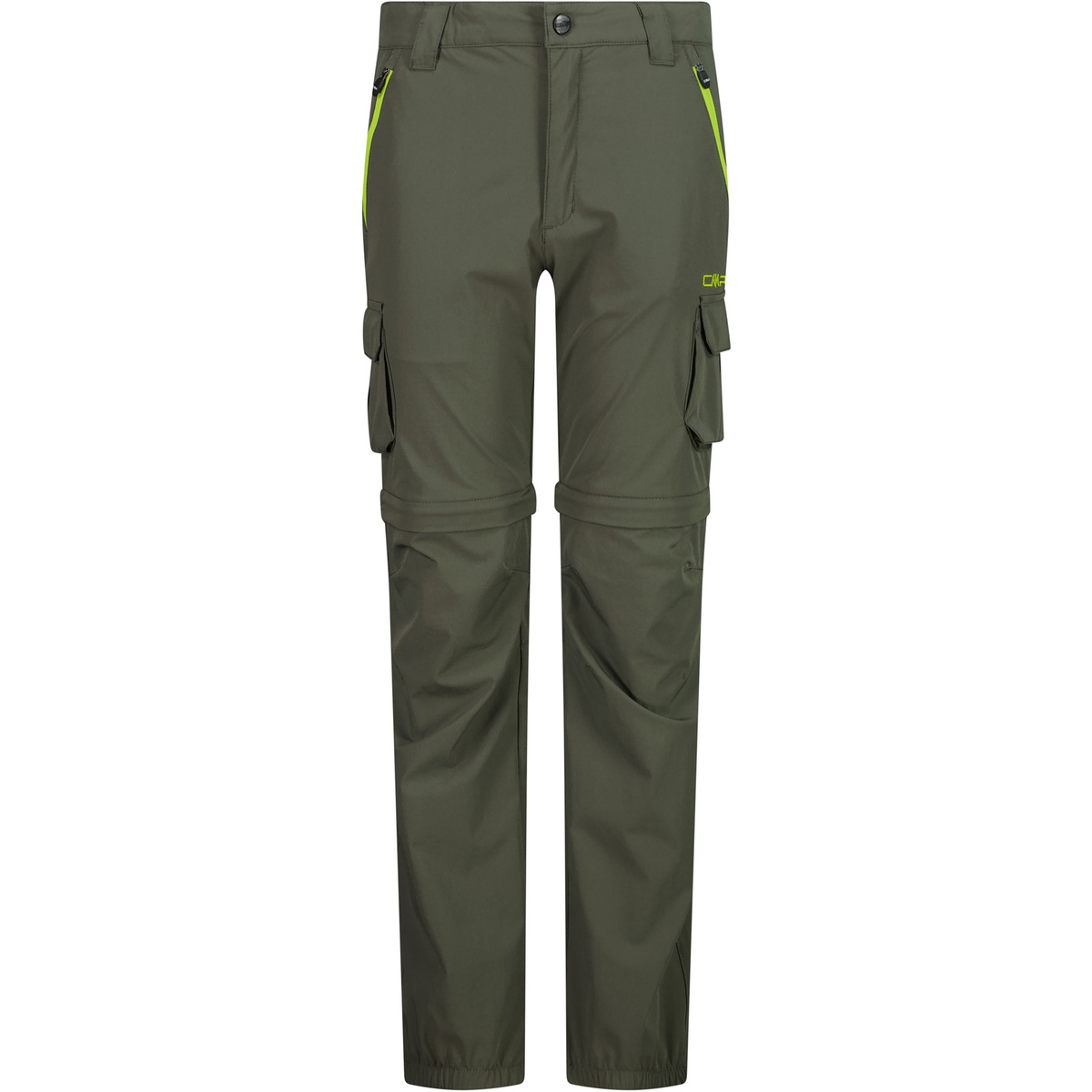 CMP Kinder Zip Off Hose (Größe 140, oliv)