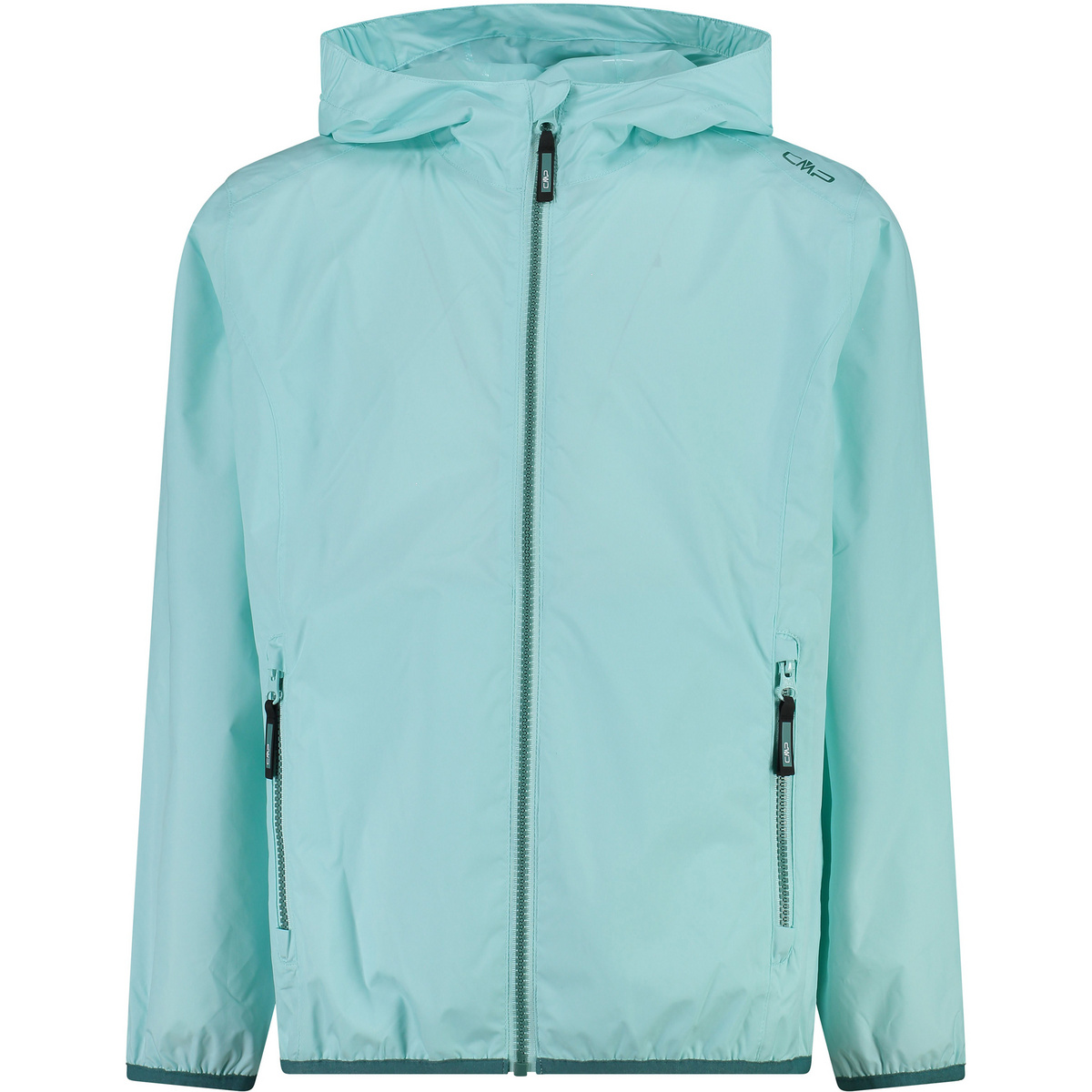 CMP Kinder Hoodie Rain Jacke (Größe 110, blau)