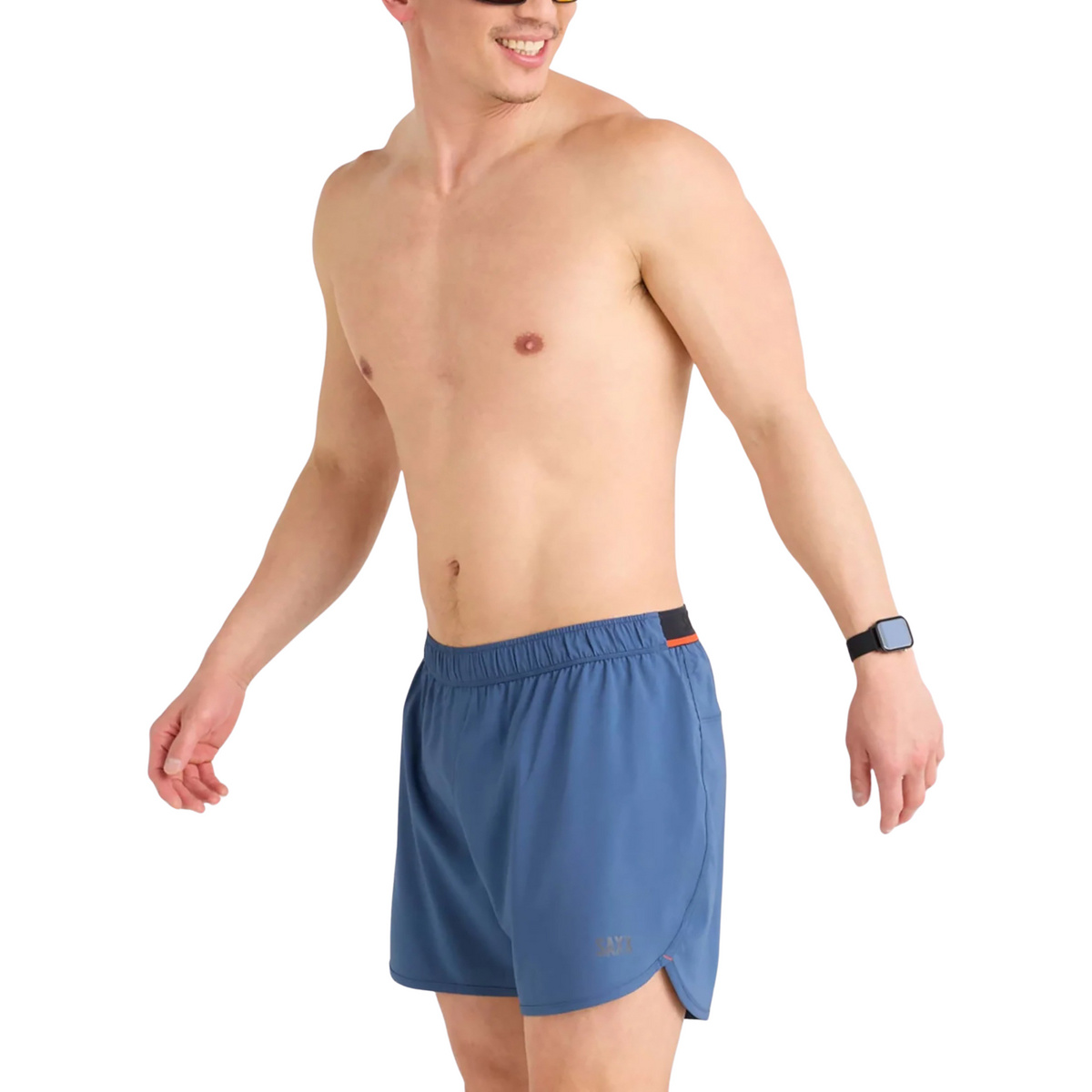 Saxx Underwear Uomo Pantaloncini Hightail 2n1 (Taglia M, Blu)